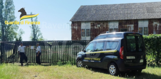 Sequestrata un’area in stato di degrado e tre capannoni ricoperti di lastre di “eternit” vicino a Mirabilandia