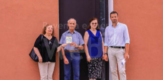 Unione Bassa Romagna: consegnata a San Lorenzo una nuova targa «Futuro green»