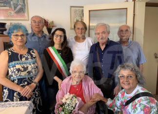 101 candeline per Nonna Sina