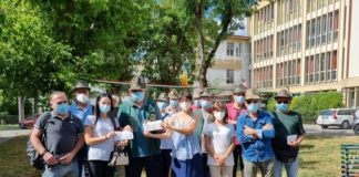 Post alluvione: gli Alpini donano duemila euro alla Jus Pascendi di Conselice