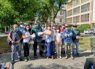 Post alluvione: gli Alpini donano duemila euro alla Jus Pascendi di Conselice