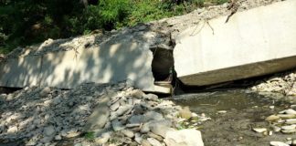 La segnalazione di un utente: collettore di Modigliana rotto, sversamento di liquami nel torrente