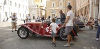 Circuito del Savio: Sfilata in piazza del Popolo dell’auto storiche