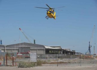 Incidente sul lavoro al porto di Ravenna: Schiacciato da un rimorchio viene trasportato al Bufalini