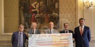 La Cassa di Ravenna Spa: Donati 283,570 euro ai residenti colpiti dall’alluvione