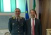 Camera di commercio: il Presidente Guberti dà il benvenuto al nuovo Comandante provinciale della Guardia di Finanza Leonardo Brandano