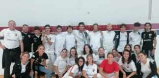 Il Circolo Ravennate della Spada qualifica 6 atleti alla prova nazionale assoluti