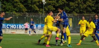 Calcio: giallorossi sfiorano il colpo a Prato