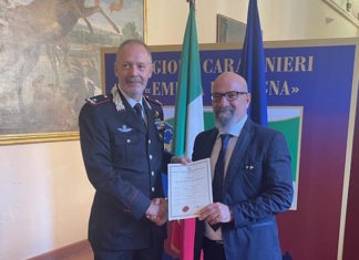 Carabinieri Ravenna: il Luogotenente Giovanni Morgese va in pensione