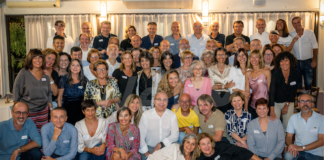 La grande renunion dei colleghi della Ferruzzi Finanziaria