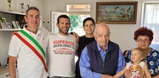 Fusignano: 102 candeline per Valter Agarici