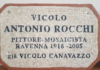 Ad Antonio Rocchi intitolato un vicolo del borgo San Biagio