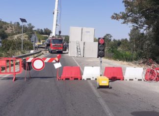 In corso i lavori per il ripristino definitivo della viabilità lungo la provinciale 306R Casolana – Riolese: partiti ieri, termineranno domani