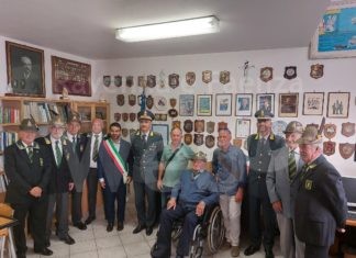100 anni per il finanziere in congedo Elia Vanzetto, festeggiato dalla Guardia di Finanza e dal sindaco Ranalli