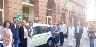 Donata una Fiat Panda al Dipartimento di Cure Primarie