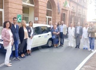 Donata una Fiat Panda al Dipartimento di Cure Primarie