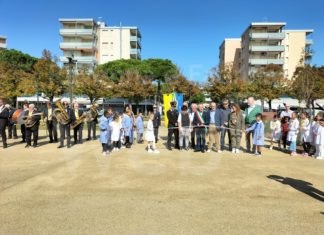 Inaugurata la Piazza Premi Nobel a Pinarella dopo il nuovo progetto di riqualificazione
