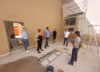 Bagnacavallo: sopralluogo alle Cappuccine, dove i lavori si concluderanno entro l’anno