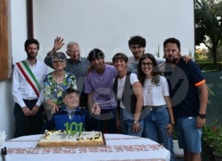 Solarolo in festa per i 101 anni di Luigi Burattoni