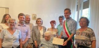 Castel Bolognese festeggia i 100 anni di Maria Valli
