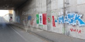 Svastica al sottopasso di via Borello. Anpi: “Gesto ignobile”