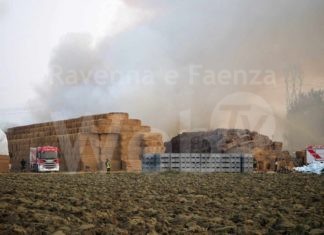 Altro incendio tra Villa Pianta e Lavezzola. I vigili del Fuoco al lavoro per domare le fiamme