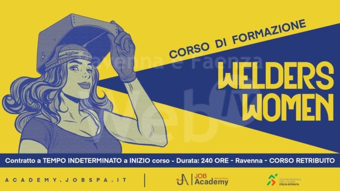 COPERTINA CORSO WELDERS WOMEN - JOB INDUSTRIAL ACADEMY - CPI