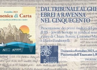 “Dal tribunale al ghetto, ebrei a Ravenna nel Cinquecento”. Presentazione dei primi risultati del progetto JHJS