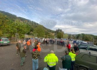 Simulazione di ricerca attiva di carcasse di cinghiale, per contrastare la diffusione della Peste Suina Africana