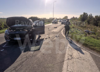 Sant’Antonio: Grave incidente fra due auto. Una donna di 60anni ferita trasportata al Bufalini