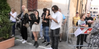 Alessandro Borghese e la troupe di Quattro Ristoranti a Ravenna. Al via le riprese