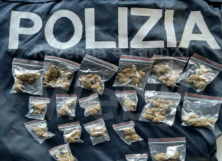 23enne arrestato in centro per detenzione di droga