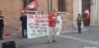 Potere al Popolo: presidio in piazza del Popolo