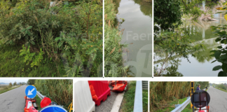 Ancisi (LpRa): Boscaglie e cedimenti sull’argine del Montone. Residenti in ansia