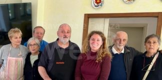 Cucina popolare la mensa solidale alla parrocchia della Malva a Cervia