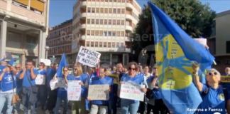 Pronta disponibilità: protesta del sindacato Nursing Up davanti alla sede dell’Ausl Romanga