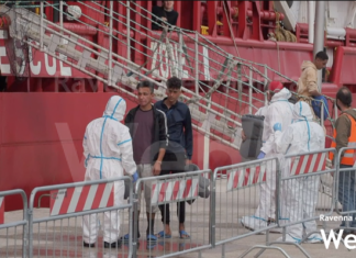 Arrivata l’Ocean Viking con 47 migranti