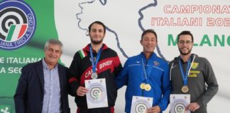 Tiro a Segno Ravennate, sette medaglie d’oro ai campionati italiani