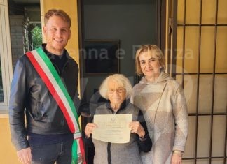 Castel Bolognese: festeggiati i 102 anni della signora Maria Ferrini