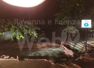 Notte d’ansia, i livelli del Senio e del Santerno oltre la soglia rossa