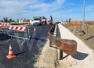 Riapertura al traffico veicolare del Ponte di Taglio Corelli