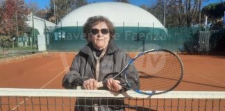 Tennis Club Faenza, Argelia Zauli festeggia il suo 102° compleanno