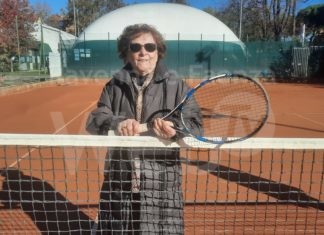 Tennis Club Faenza, Argelia Zauli festeggia il suo 102° compleanno
