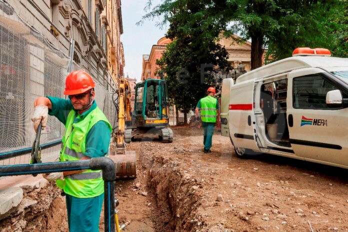 Cantiere piazza Mazzini