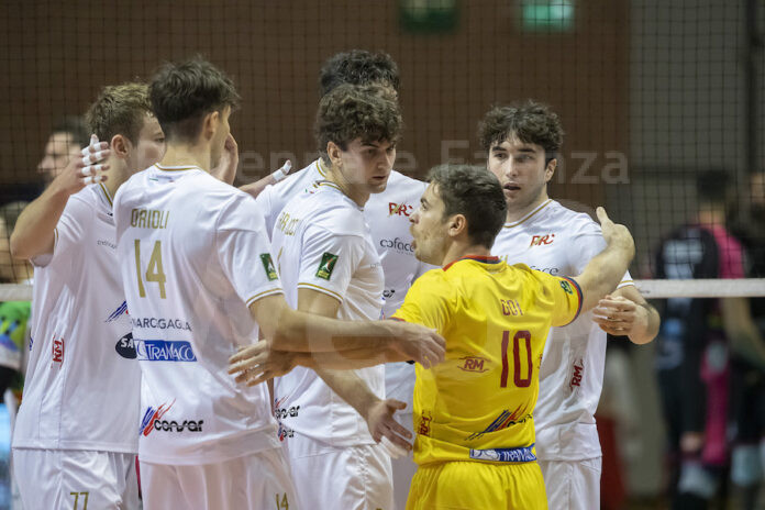 RAVENNA 15/11/2023. VOLLEY PALLAVOLO. Consar Ravenna - Delta Group Porto Viro 0-3.