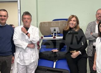 “Umberto I” di Lugo: lo IOR dona un lettino di statica alla Medicina Riabilitativa