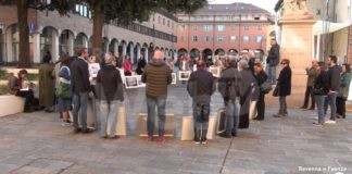 Le foto di Giampiero Corelli in piazza a Cesena