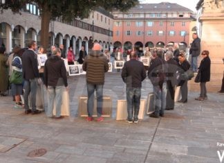 Le foto di Giampiero Corelli in piazza a Cesena