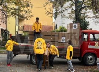 Distribuite lavatrici e frigoriferi alla popolazione di Conselice