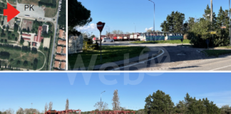 Ancisi (LpRa): Parcheggio di Porto Corsini invaso da attrezzature, tralicci e mezzi pericolosi